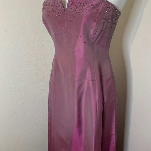 Vintage laundry by shelli segal beaded gown - Picture 2 of 10